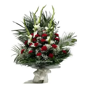 Los ramos florales son parte fundamental en la elaboración de arreglos florales funerarios.