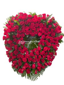Corazon Rosas Rojas